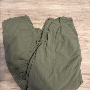 Royal Robbins Women's Olive Straight Leg Pants